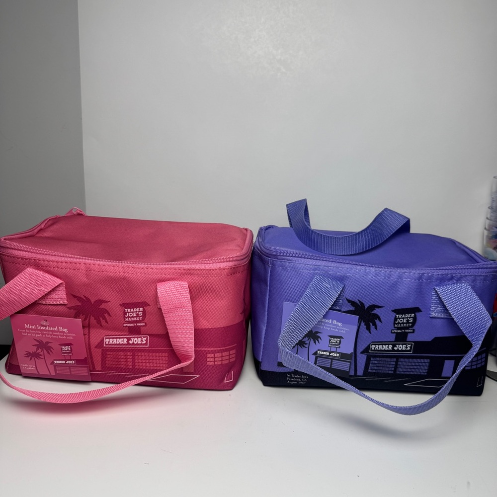 Pink and Purple Mini Bags